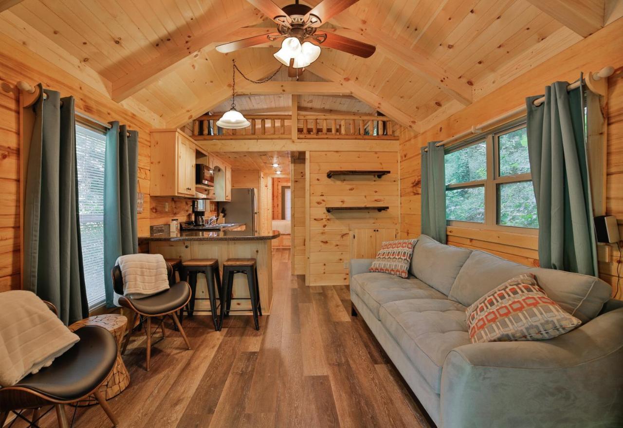 שאטאנוגה Bryce Cabin Lookout Mtn Tiny Home W Swim Spa מראה חיצוני תמונה