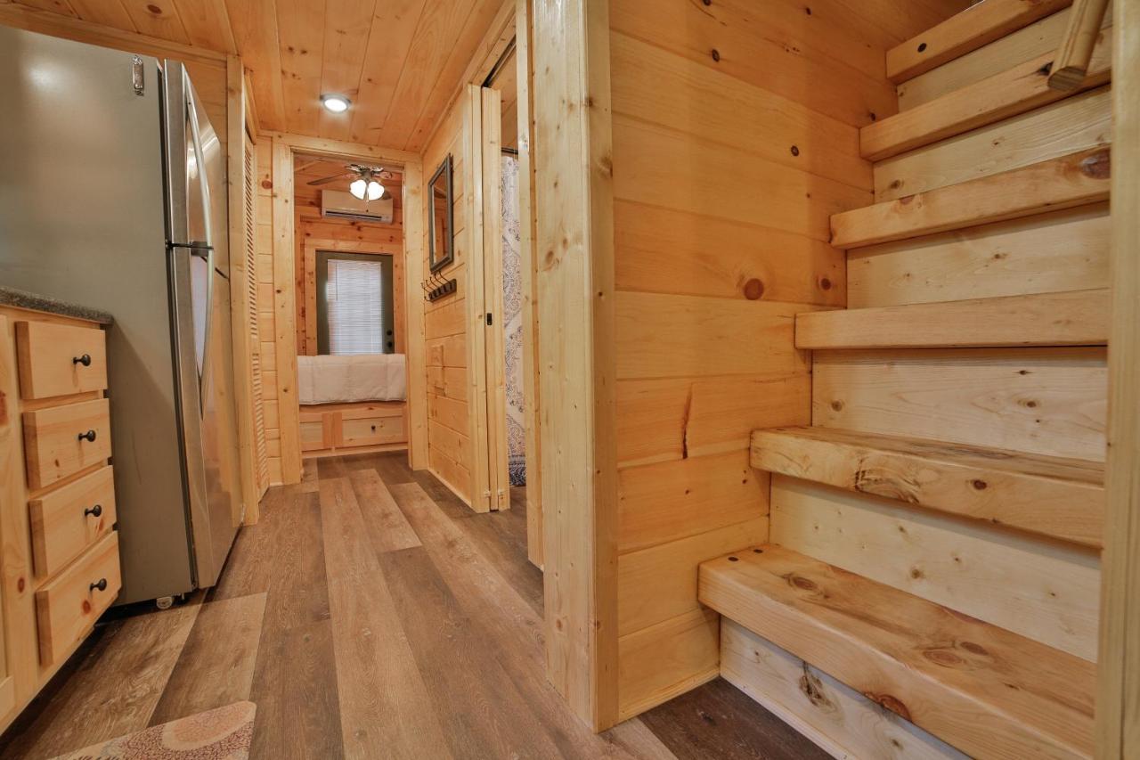 שאטאנוגה Bryce Cabin Lookout Mtn Tiny Home W Swim Spa מראה חיצוני תמונה